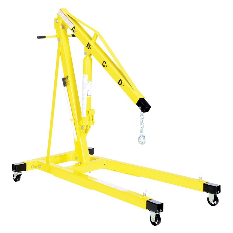 Vestil EHN-40-T,  Shop Crane Telescoping Engine Hoist 2000lb